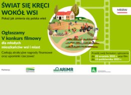 Weź udział w V ogólnopolskim konkursie filmowym „Świat się kręci wokół wsi”