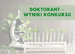 Wyniki konkursu na stanowisko stypendysty-doktoranta w projekcie NCN OPUS 27