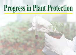 Nowy numer czasopisma Progress in Plant Protection