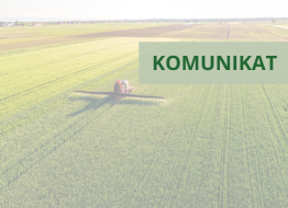 Komunikat dotyczący zmiany zasad sprzedaży środków ochrony roślin