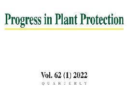Bezpłatna publikacja w czasopiśmie Progress in Plant Protection