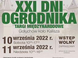 XXI Dni Ogrodnika ‒ Targi Międzynarodowe