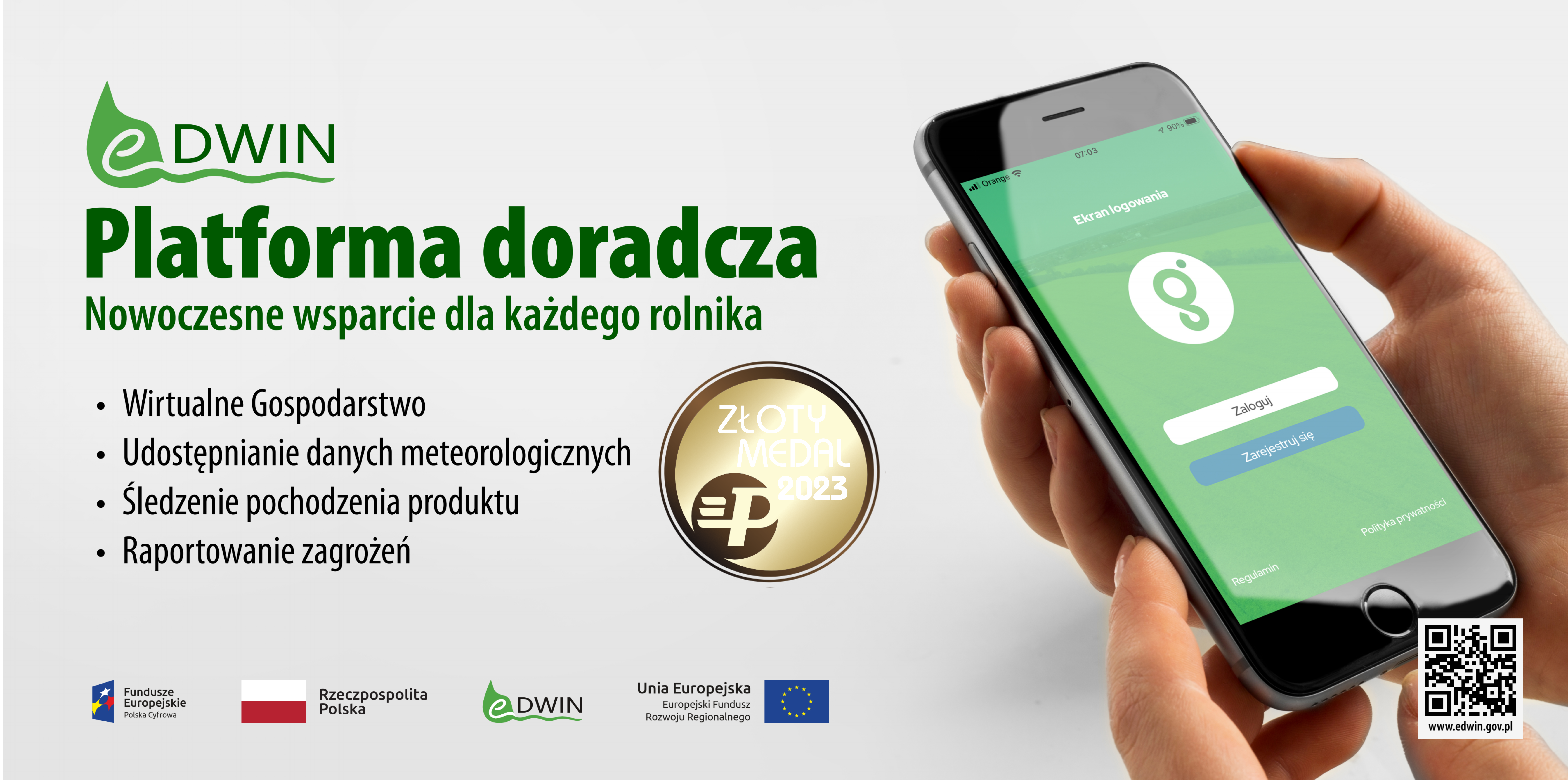 Podwójne Złoto platformy doradczej eDWIN na targach Polagra Premiery!