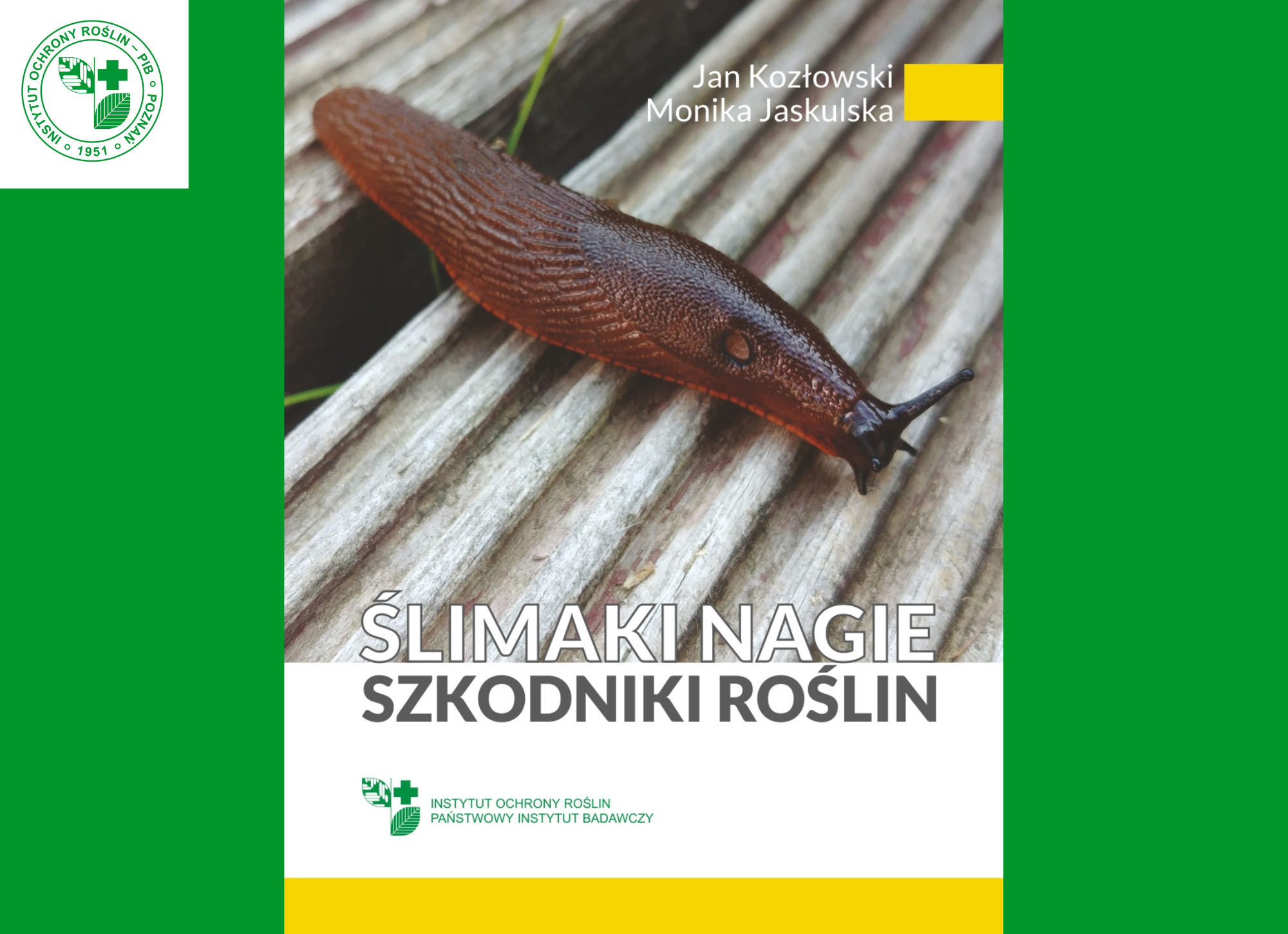 Ukazała się nowa książka pt. „Ślimaki nagie – szkodniki roślin”