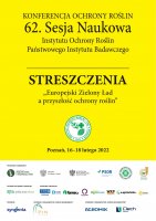 Streszczenia Konferencji Ochrony Roslin 62.SNIOR 2022.pdf